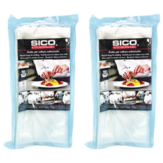 SICO舒肥專用耐熱120度包裝袋(50個/包), 15 x 35cm 厚90μ, 2包