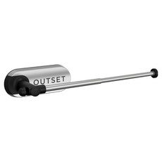 Outset 磁吸不鏽鋼衛生紙架, 1個, 銀色