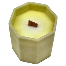 AROMAME 雷納多彌香 澳洲天然紅木芯八角瓶香氛蠟燭, 梅香疏影, 130g, 1個