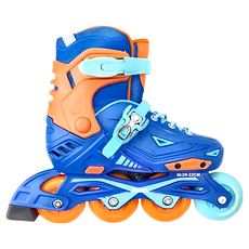 SUCCESS 成功 兒童初階直排輪 藍色 附藍色鞋袋 S0490F, L(22~24cm), 1組