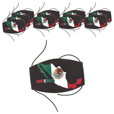 MI MI LEO 墨西哥國旗口罩組 500g 10片, 20 x 11.5cm, 墨西哥地形