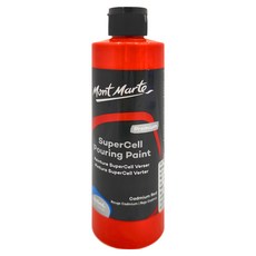 Mont Marte 蒙瑪特 細胞流體壓克力- Cadmium Red 鋼紅, 240ml, 1色