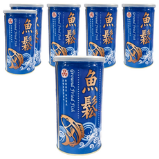 廣達香 精選海魚焙炒製成魚鬆, 245g, 6罐