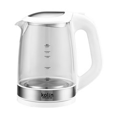 Kolin 歌林 玻璃快煮壺, KPK-LN213G, 2L, 1個
