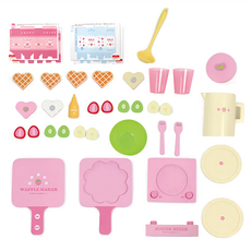 Mother garden 美味早餐套組 扮家家酒玩具, 1組