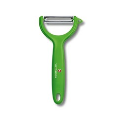 VICTORINOX 瑞士維氏 削皮刀 不鏽鋼刀刃, 綠色, 1支