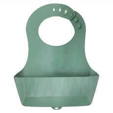 2angels 矽膠鑽石圍兜, 食品級矽膠材質, 適用於四個月以上, 夏葉, 1件