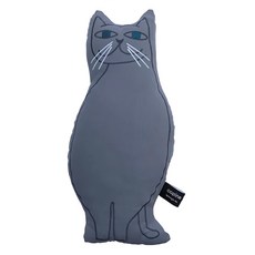 HEMING'S 貓咪造型抱枕, 灰貓, 不適用