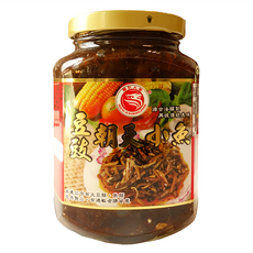 勝記大榮 豆豉朝天小魚, 380g, 1罐