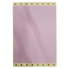 華麗牌 電腦列印標籤 單排 WL-5019R 紅色, 150張, 1盒