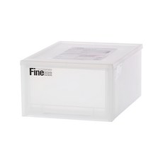 KEYWAY 抽屜整理箱 30L LF-0083, 透明色, 1個