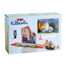 HABA 酷樂比 滾球系列 桌遊 車輛回收廠, 34 x 9.5 x 16.5cm, 1盒