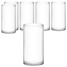 Ocean Glass Pulse 飲料杯 370ml, 透明, 6個