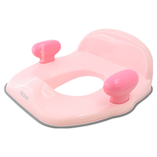 Richell 利其爾 Pottis 抑菌輔助便座 三階段訓練便器, 粉灰色