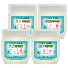 THRONE 斯儂恩 凡士林蘆薈 滋潤肌膚, 120ml, 4罐