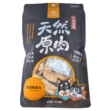 DOG CAT STAR 汪喵星球 冷凍乾燥小零嘴, 幫助毛孩保持強健體格, 美味誘食, 易剝易咀嚼, 虱目魚菲力, 50g, 1包