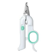 Mamy Pets 宠情 指甲剪 ABS握柄 不鏽鋼刀頭 適用於小型犬、貓, 清新薄荷, 1支