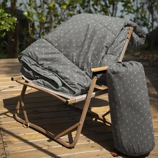 comet 戶外露營雲朵被 單人, 自然灰, 1個