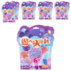 Pirates Factory 深海魚入浴劑 附玩具, 25g, 6包