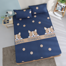 Ishur 伊舒爾 雲絲棉 床包枕套組 床包 + 枕套