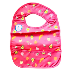 carter's 防水接漏圍兜口水巾, 繽紛水果, 1件