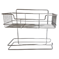 BEARGOOD 熊好貼 無痕掛勾 紙巾調味罐架 304不鏽鋼, 1個