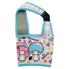 收納王妃 雙子星 杯套袋, 繽紛款 藍色 + 粉色, 1個