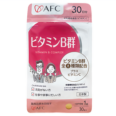 AFC 活力B群 精神旺盛、告別疲勞、日本原裝進口, 1包, 30顆