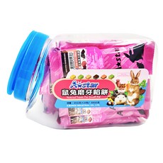 A star 鼠兔甜菜根芝麻磨牙餡餅, 適用於所有小動物和囓齒動物, 1罐
