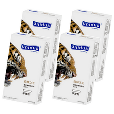 unidus 動物系列衛生套 森林之王平滑型, 12入, 4盒