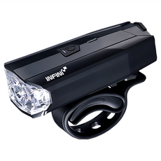 台灣 INFINI I-265P 光感應智能前燈 5W 500-700流明 4-20小時 效期可用 80 x 38.3 x 27.3 mm 黑色, 1個