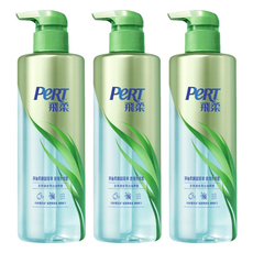 PeRT 飛柔 淨油柔順洗髮露，微米配方，無矽靈，植物精萃, 530g, 3瓶