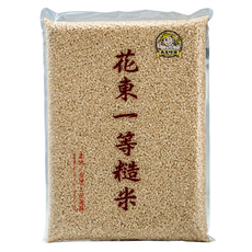 天生好米 花東一等糙米, 2.4kg, 1包