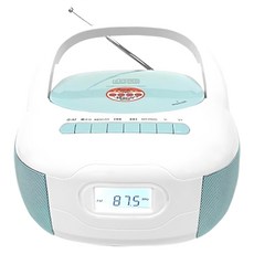 Dennys 丹尼斯 USB FM MP3 手提CD音響, 白藍色, MCD-316