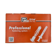 PANRICO 百利世 牆板拉釘 MHD-S 614 基材厚度7-16mm 60入 台灣製造, 鑽頭13mm, 1盒