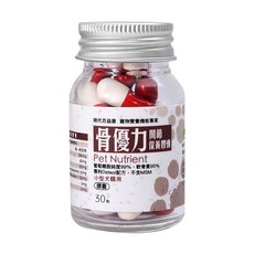 現代百益康 骨優力關節保養膠囊 小型犬貓 500mg 30顆, 骨優力關節保養, 1罐