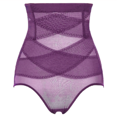 塑身高腰收腹內褲 - 聚酯纖維91.7% 彈性纖維8.3%