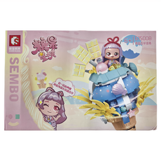 SEMBO BLOCK 森寶積木 SB615008 8歲以上, 海鹽香草甜筒, 1盒