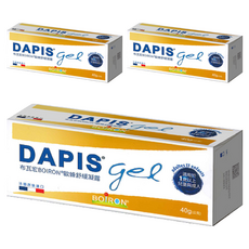 BOIRON 布瓦宏 Dapis 歐蜂舒緩凝露, 適用於1歲以上兒童與成人, 40g, 3條