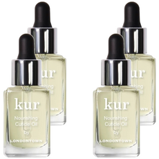 LONDONTOWN KUR 草本潤澤指緣油 - 滋養保濕，預防指甲斷裂，12ml, 4瓶