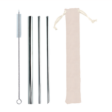 Caldo 卡朵生活 不鏽鋼吸管組, 1組, 5件