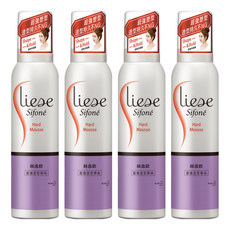 Liese 莉婕 絲逸歡 超強造型慕, 150g, 4瓶