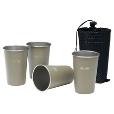 Bell Rock BELLROCK不鏽鋼套杯組, 4個