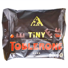 TOBLERONE 瑞士三角迷你黑巧克力 分享包, 200g, 1袋