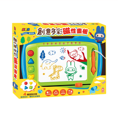 幼福 創意多彩磁性畫板 忍者兔, 顏色隨機, 1盒