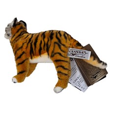 HANSA TOY 老虎幼仔絨毛填充玩偶, 23cm, 1個, 7911