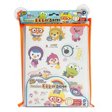 Pororo 淘氣小企鵝 洗澡遊戲貼紙, 1個, 白色