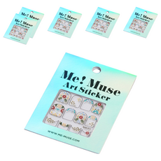 Me Muse 美甲裝飾貼紙 3D霧面雕花, 立體雕花 M3D017, 6包