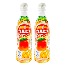 Asahi 朝日 可爾必思 濃縮芒果乳酸菌飲料, 470ml, 2瓶