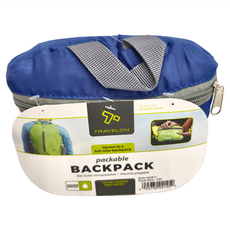 TRAVELON PACKING折疊收納後背包 TL-42817, 深藍色